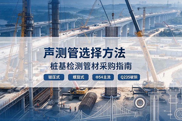 安岳声测管选型标准