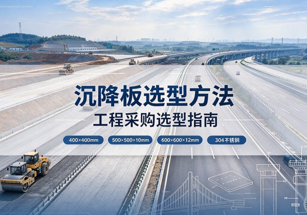 安岳沉降板选择方法